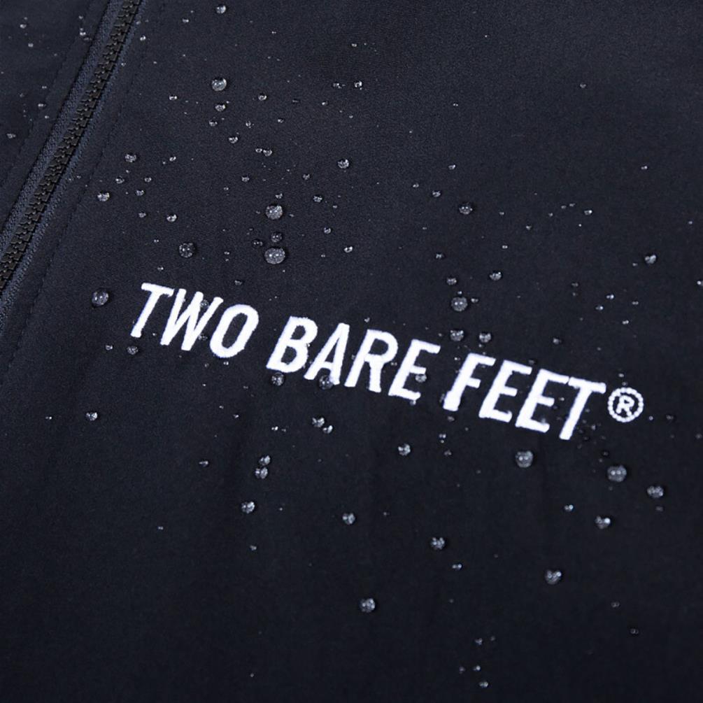 Two Bare Feet Weatherproof Packable Changing Robe & Travel Bag - Black / Forest Green Extra Image 4
